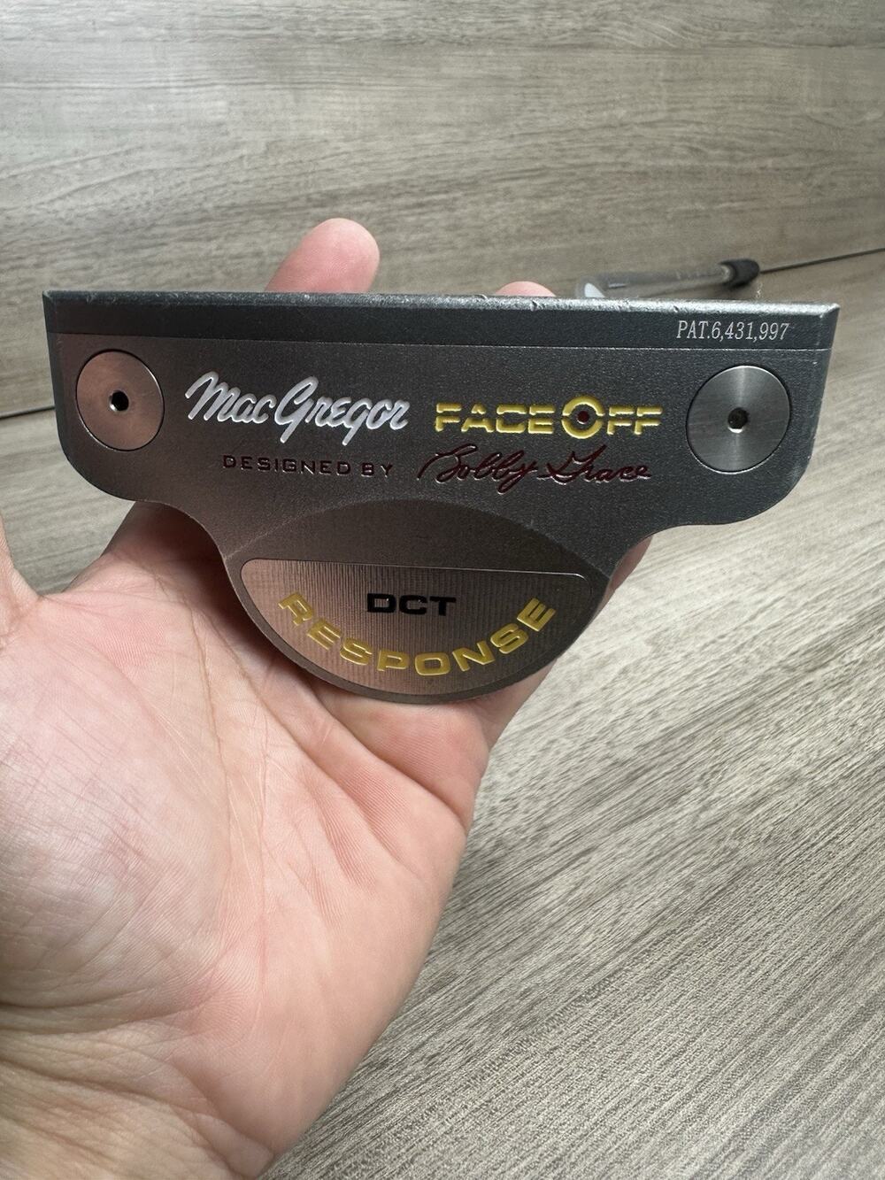 Bobby Grace Mcgregor Response Dct Putter Right Handed Face Off Technology